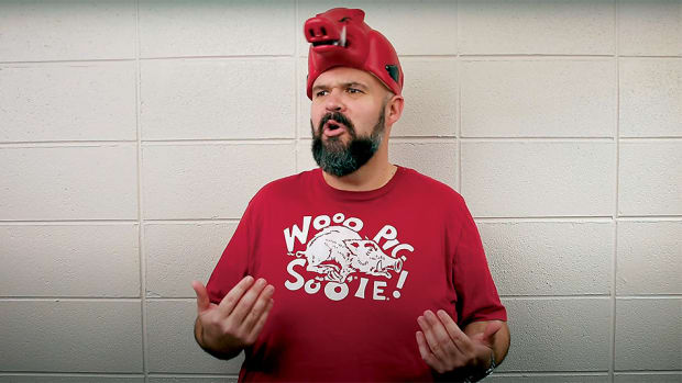 Arkansas argues that Missouri started the fight during an SEC Roll Call skit.